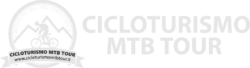 Logo bianco Cicloturismo MTB Tour
