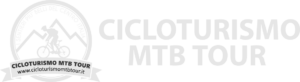 Logo bianco Cicloturismo MTB Tour